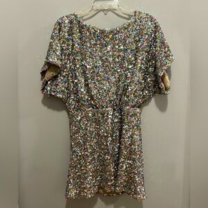 Sparkly cocktail dress